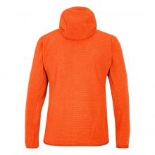 Salewa Fleecejacke Nuvolo mit Kapuze (warm, atmungsaktiv) orange Herren