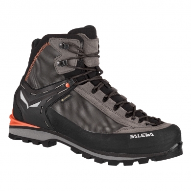 Salewa Wanderschuhe Crow GTX (Berg-Trekking, Veloursleder, wasserdicht) braun Herren