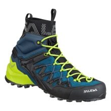 Salewa Wanderschuhe Wildfire Edge Mid GTX (Zustieg, wasserdicht) blau Herren