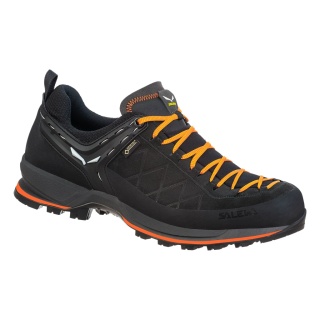 Salewa Wanderschuhe MTN Trainer 2 GTX (Zustieg, wasserdicht) schwarz/orange Herren