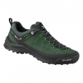 Salewa Wanderschuhe Wildfire Leather (Zustieg, Wildleder) grün Herren