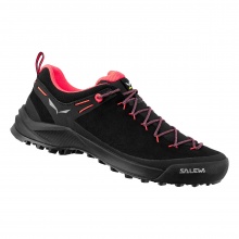 Salewa Wanderschuhe Wildfire Leather (Zustieg, Wildleder) schwarz Damen