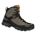 Salewa Wanderschuhe MTN Trainer 2 Mid GTX (Alpine, Veloursleder, wasserdicht) braun Herren