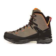 Salewa Wanderschuhe MTN Trainer 2 Mid GTX (Alpine, Veloursleder, wasserdicht) braun Herren