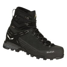 Salewa Wanderschuhe Ortles Ascent Mid GTX (Alpine, Veloursleder, wasserdicht) schwarz Herren