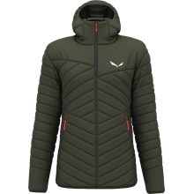 Salewa Daunenjacke Brenta (windbeständig und wasserabweisend) dunkelolivgrün Herren