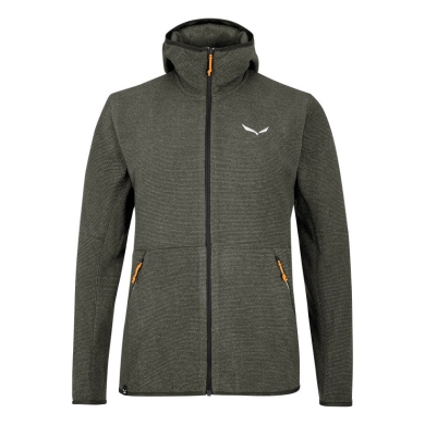 Salewa Fleecejacke Nuvolo mit Kapuze (warm, atmungsaktiv) olivegrün Herren