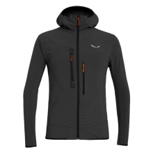 Salewa Wander-Funktionsjacke Puez 2 Durastretch (Kapuze, winddicht) schwarz Herren