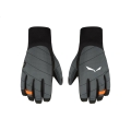 Salewa Winterhandschuhe Ortles Twr - warm, winddicht und atmungsaktiv - schwarz/grau Herren