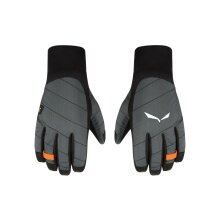 Salewa Winterhandschuhe Ortles Twr - warm, winddicht und atmungsaktiv - schwarz/grau Herren