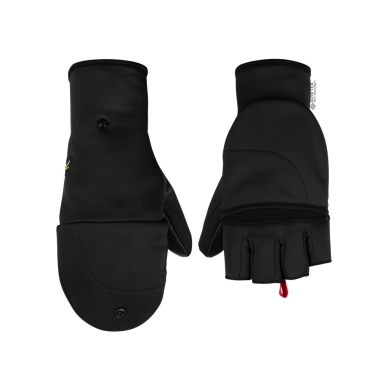 Salewa Handschuhe Winter Sesvenna Fold Back (winddicht und atmungsaktiv) - schwarz