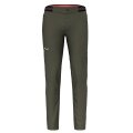 Salewa Softshell Wanderhose Pedroc 4 Durastretch für schnelle Bergsport-Aktivitäten lang olivegrün Herren