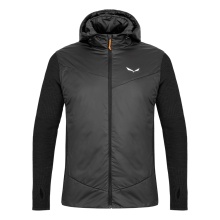 Salewa Hybridjacke Fanes Engineered Merino Hybrid (warm, winddicht) schwarz Herren