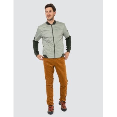 Salewa Hybridjacke Fanes TirolWool® Responsive (winddicht, wasserabweisend) grau/grün Herren