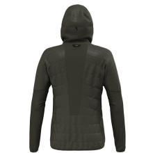 Salewa Isolations-Hybridjacke Ortles TirolWool Responsive Hybrid (warm, wasserabweisend) olivegrün Herren