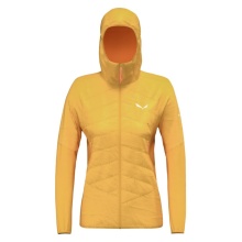 Salewa Isolations-Hybridjacke Ortles TirolWool Responsive Hybrid (warm, wasserabweisend) gelb Damen