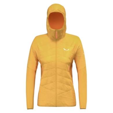 Salewa Isolations-Hybridjacke Ortles TirolWool Responsive Hybrid (warm, wasserabweisend) gelb Damen