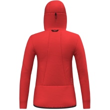 Salewa Isolations-Hybridjacke Pedroc 2 TirolWool® Responsive (wasserabweisend, winddicht) flamerot Damen