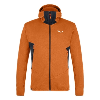 Salewa Kletter-Kapuzenjacke Lavaredo Hemp (kühlender Tragekomfort) autumnal orange Herren