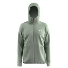 Salewa Kapuzenjacke Puez Merino Durastretch (hoher Tragekomfort) grün Herren