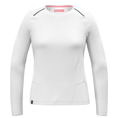 Salewa Langarmshirt Pedroc Dry (atmungsaktiv, schnelltrocknend, leicht) Unterwäsche weiss Damen