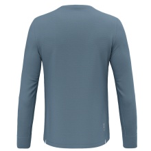 Salewa Langarmshirt Puez Dry'Ton (feuchtigkeitsableitend) javablau Herren