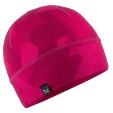 Salewa Mütze (Beanie) Pedroc Wo (weich, warm und atmungsaktiv) pink - 1 Stück