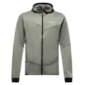 Salewa Fleecejacke Sella Crevasse Hooded Jacket (warm, leicht, hohe Bewegungsfreiheit) shadowgrün Herren