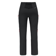 Salewa Softshell-Skihose Sella 3-Lagen Powertex (Hardshellhose, wasserdicht, winddicht) schwarz Damen