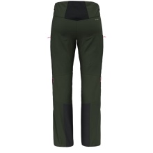 Salewa Softshell-Skihose Sella 3-Lagen Powertex (Hardshellhose, wasserdicht, winddicht) olivegrün Herren