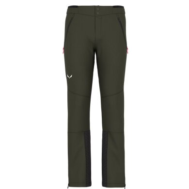 Salewa Winter-Softshellhose Lagorai Durastretch (leicht, wasserabweisend, atmungsaktiv) olivegrün Herren