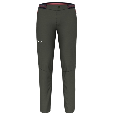 Salewa Wander-Softshellhose Pedroc 2 Durastretch (leicht, wasserabweisend) lang dunkelolivgrün Herren