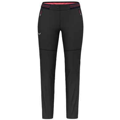 Salewa Wander-Softshellhose Pedroc 2 Durastretch 2in1 (winddicht, wasserabweisend) mit Zip-off-Beinen schwarz Damen