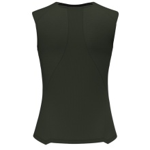 Salewa Tank-Top Puez Merino Hybrid (Merinowolle, ideale Thermoregulation) olivegrün Damen