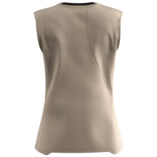 Salewa Tank-Top Puez Merino Hybrid (Merinowolle, ideale Thermoregulation) sandbraun Damen