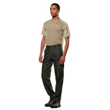 Salewa Trekking-Wanderhose Puez Hemp Durastretch (windabweisend, atmungsaktiv) lang olivegrün Herren