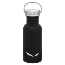 Salewa Trinkflasche Aurino Edelstahl (leicht, robuste Material) 500ml schwarz