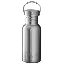 Salewa Trinkflasche Aurino Edelstahl (leicht, robuste Material) 500ml silber