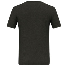 Salewa Sport-Tshirt Eagle Minilogo Merino (weich, leicht) olivegrün Herren