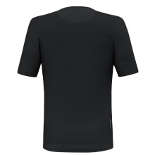 Salewa Sport-Tshirt Puez Sporty Dry (schnelltrocknend, 4-Wege-Stretch, geruchsneutralsierend) schwarz Herren