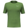 Salewa Sport-Tshirt Puez Sporty Dry (schnelltrocknend, 4-Wege-Stretch, geruchsneutralsierend) grün Herren