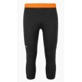 Salewa Funktionsunterwäsche Unterziehhose Boe AM Thermal 3/4 Tight (warm, atmungsaktiv) schwarz Herren