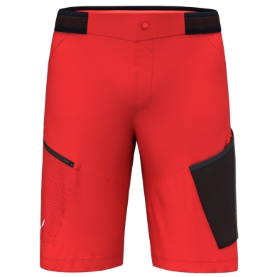 Salewa Wanderhose Short Pedroc Cargo 3 DST Outdoor (wasserabweisend, leicht) kurz rot Herren