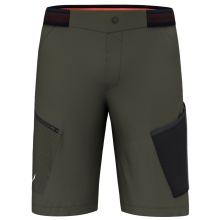 Salewa Wanderhose Short Pedroc Cargo 3 DST Outdoor (wasserabweisend, leicht) kurz olivegrün Herren