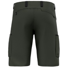 Salewa Trekking-Wanderhose Puez Hemp Durastretch Short (atmungsaktiv, strapazierfähig) kurz dunkelolivgrün Herren