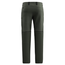 Salewa Softshell-Wanderhose Puez Hemp Durastretch 2in1 (mit Zip-off-Beinen) dunkelolivgrün Herren