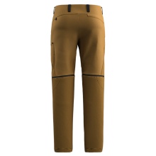 Salewa Softshell-Wanderhose Puez Hemp Durastretch 2in1 (mit Zip-off-Beinen) goldbraun Herren