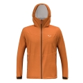 Salewa Trekking-Wanderjacke Puez Powertex (2,5-Lagen Hardshelljacke, wind- und wasserdicht) orange Herren