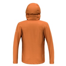 Salewa Trekking-Wanderjacke Puez Powertex (2,5-Lagen Hardshelljacke, wind- und wasserdicht) orange Herren