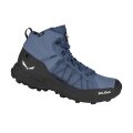 Salewa Wanderschuhe Pedroc Pro Mid PTX (Powertex) - Speed-Hiking, Travel, wasserdicht - blau Herren